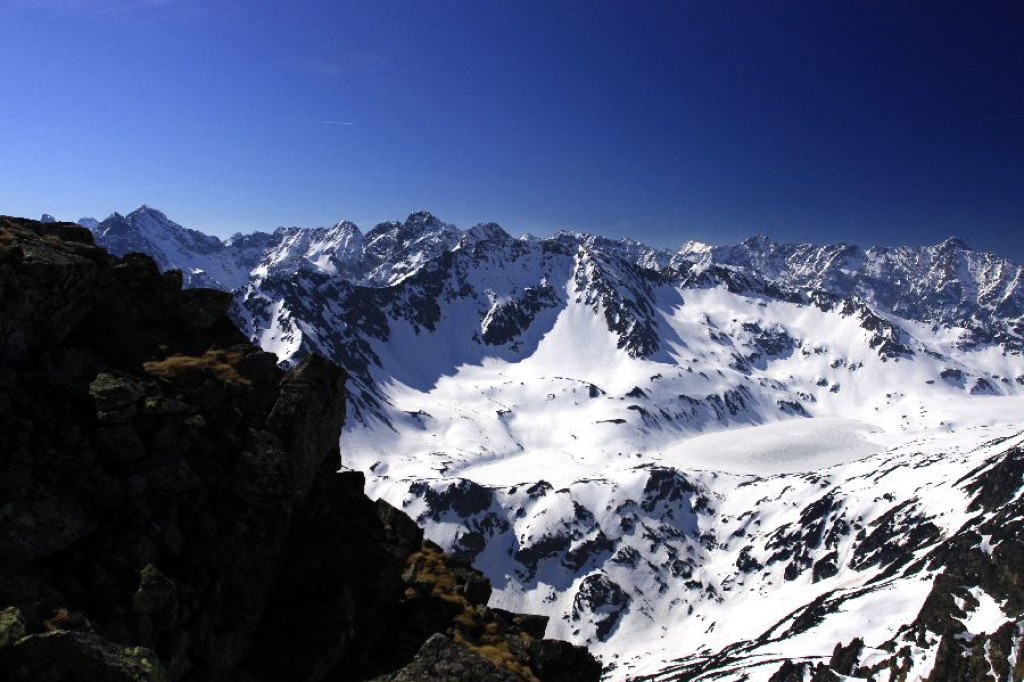 Tatrzańskie panoramy z Krzyżnego