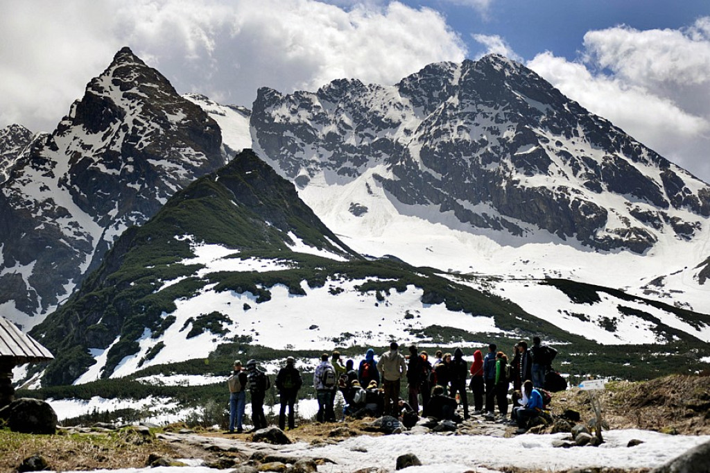 Wiosna powoli zdobywa Tatry