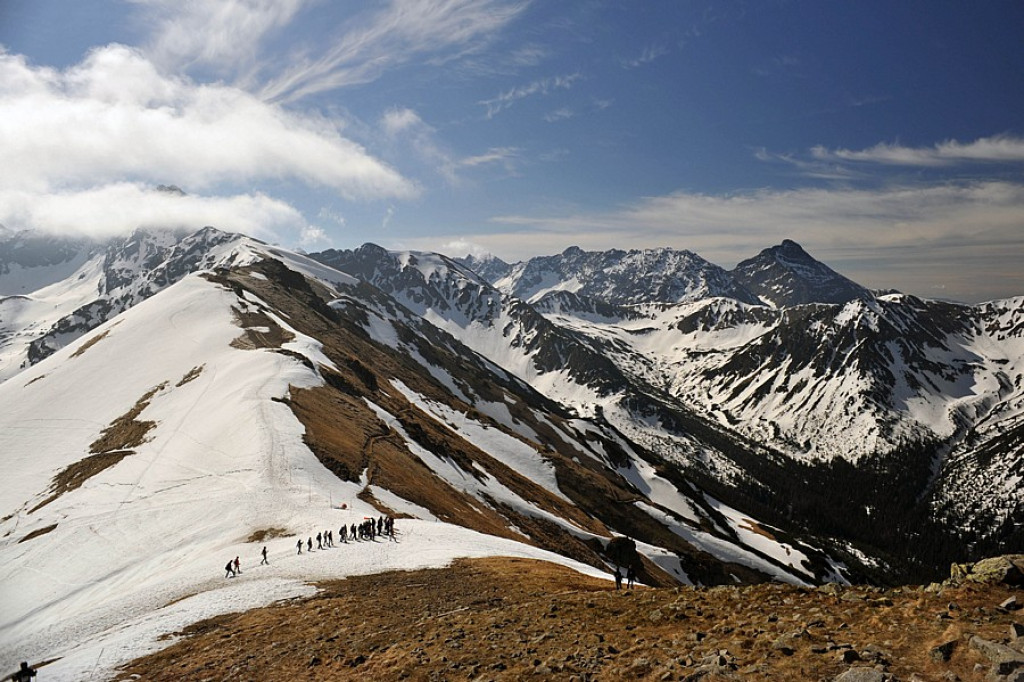 Wiosna powoli zdobywa Tatry