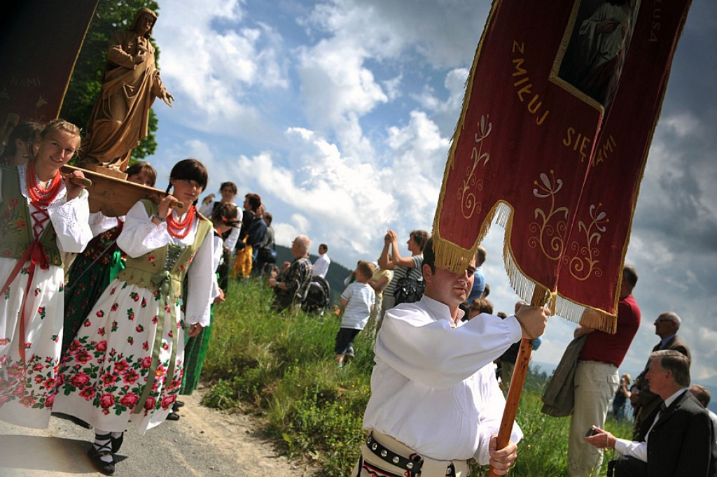 Boże Ciało: Procesja w Kościelisku