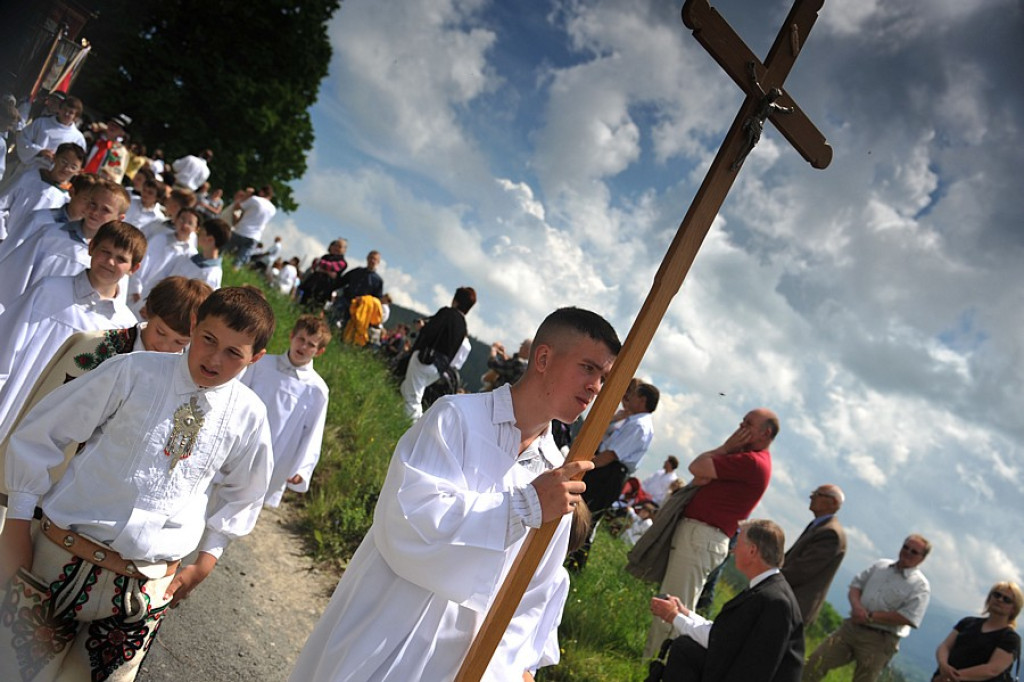 Boże Ciało: Procesja w Kościelisku