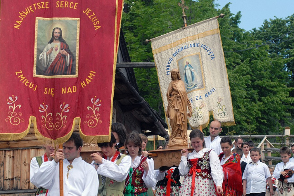 Boże Ciało: Procesja w Kościelisku