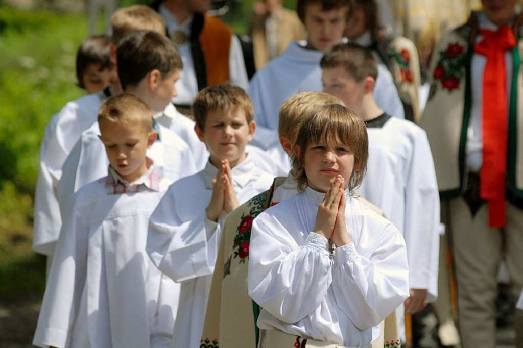 Boże Ciało: Procesja w Kościelisku