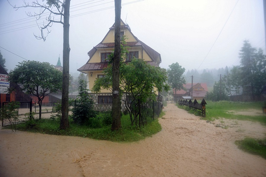 Witów pod wodą