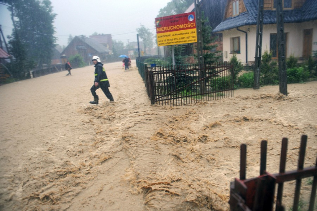 Witów pod wodą