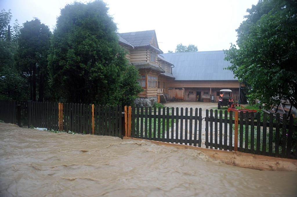 Witów pod wodą
