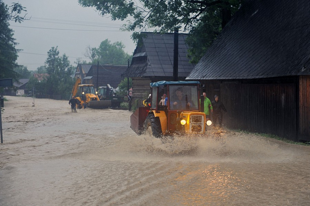Witów pod wodą