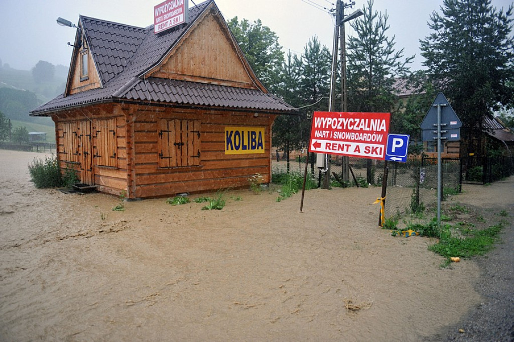 Witów pod wodą