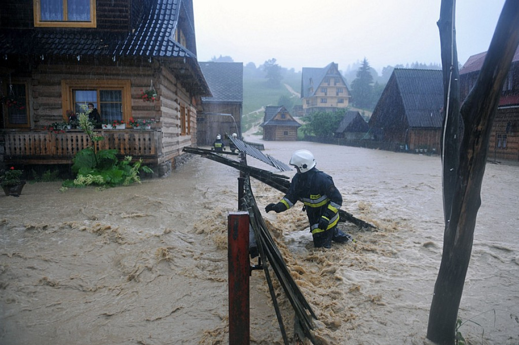 Witów pod wodą