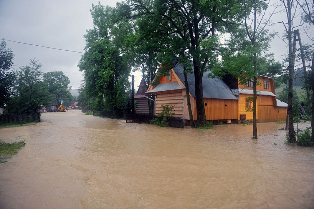 Witów pod wodą