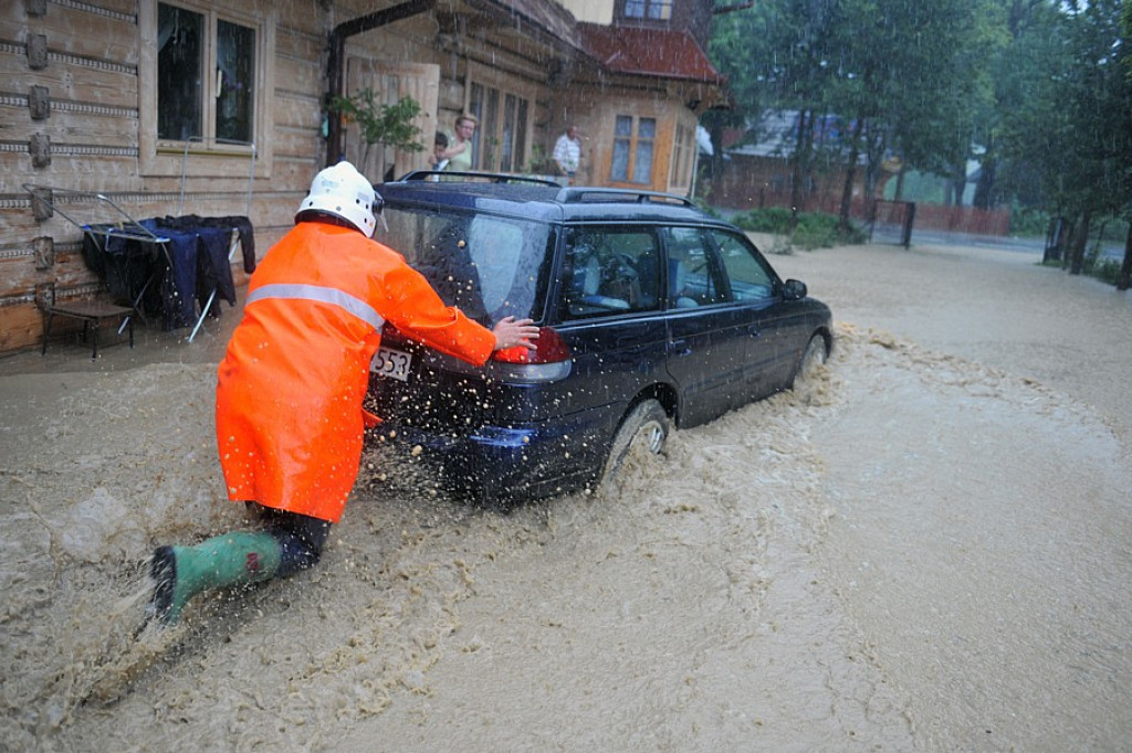 Witów pod wodą