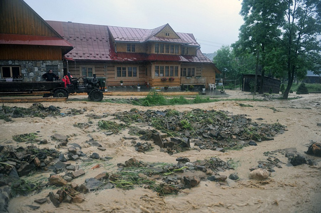 Witów pod wodą