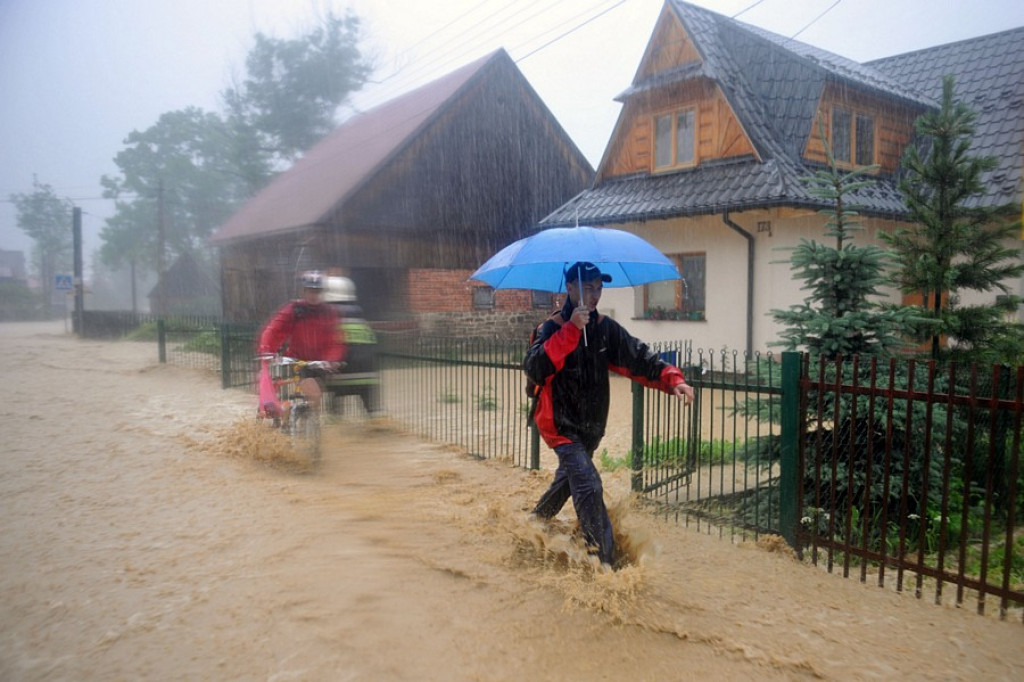Witów pod wodą