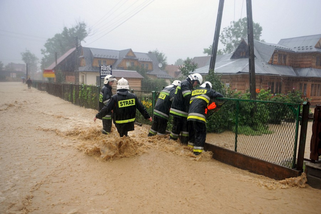 Witów pod wodą