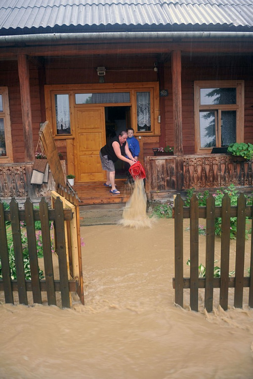 Witów pod wodą