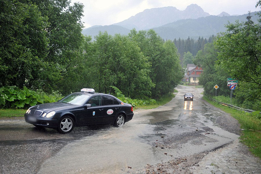 Zakopane i Kościelisko po ulewie