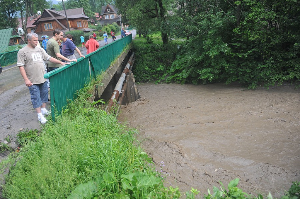 Zakopane i Kościelisko po ulewie