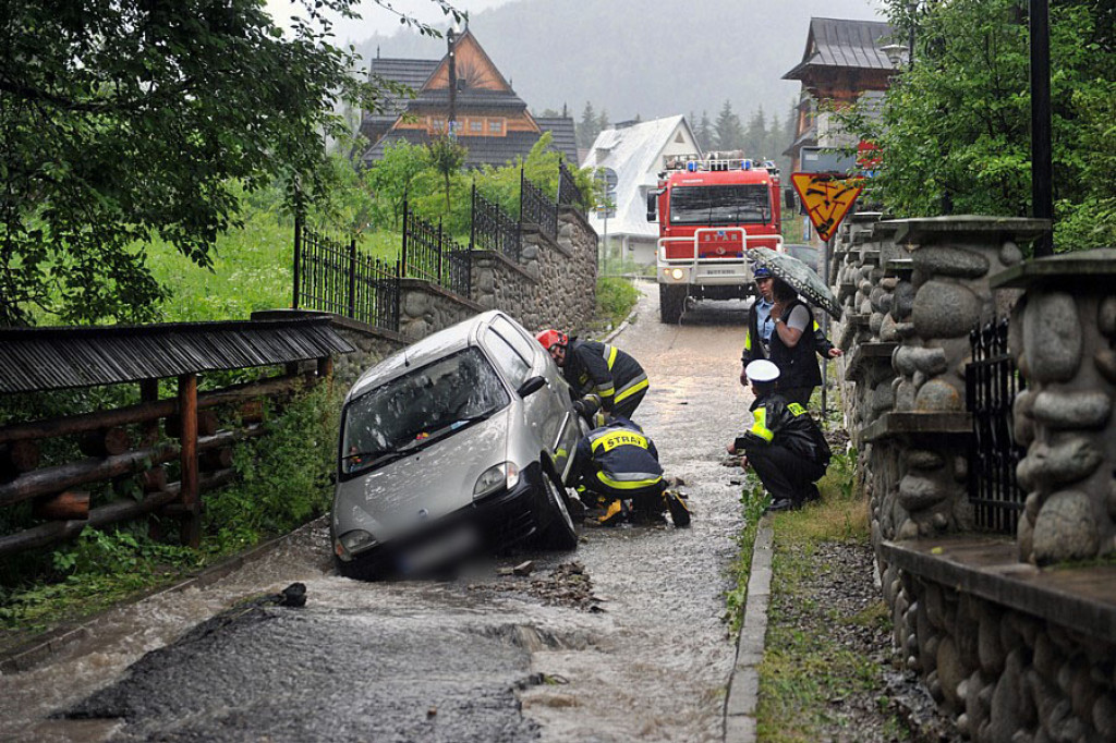 Zakopane i Kościelisko po ulewie