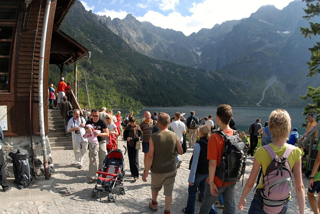Morskie Oko w ostatnim dniu wakacji