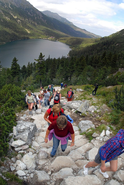 Morskie Oko w ostatnim dniu wakacji