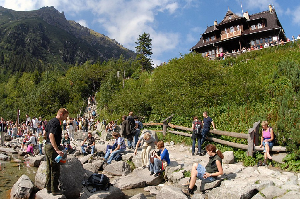 Morskie Oko w ostatnim dniu wakacji