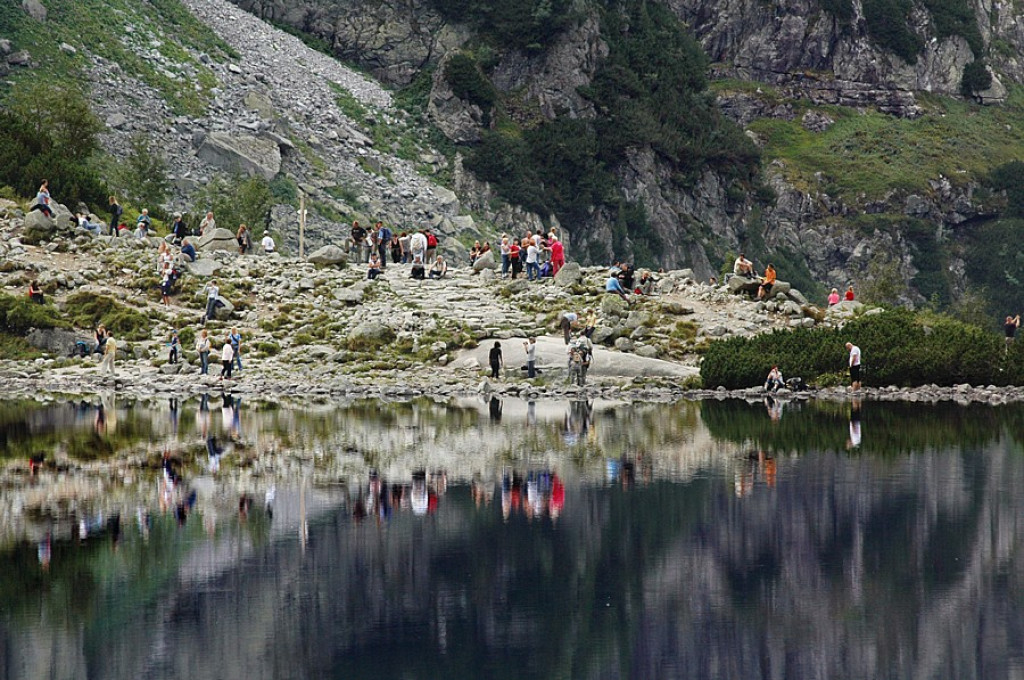 Morskie Oko w ostatnim dniu wakacji