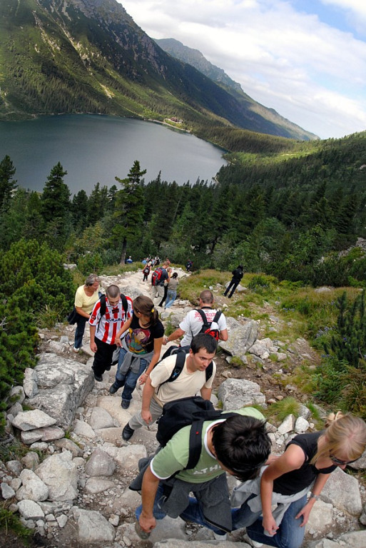 Morskie Oko w ostatnim dniu wakacji