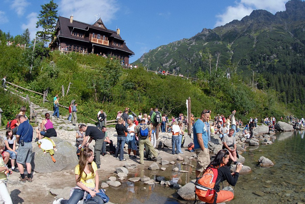 Morskie Oko w ostatnim dniu wakacji