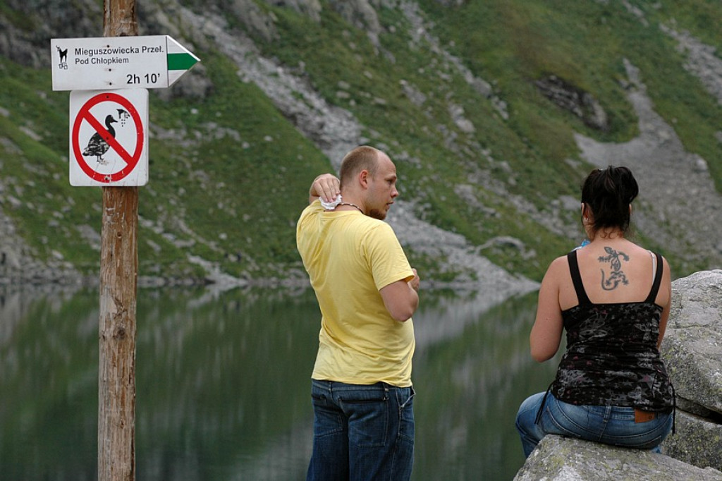 Morskie Oko w ostatnim dniu wakacji