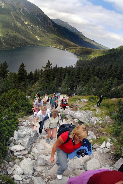 Morskie Oko w ostatnim dniu wakacji