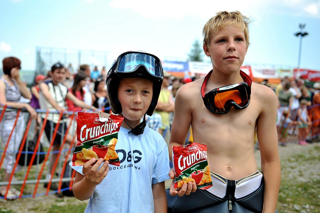Dziecięce skoki o Puchar Crunchips
