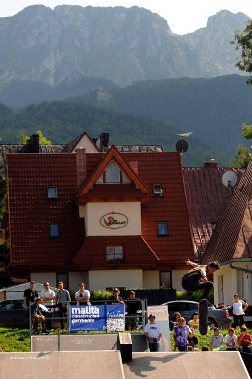 Deskorolkarze opanowali Zakopane