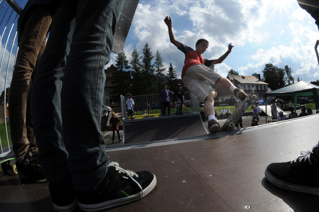 Deskorolkarze opanowali Zakopane