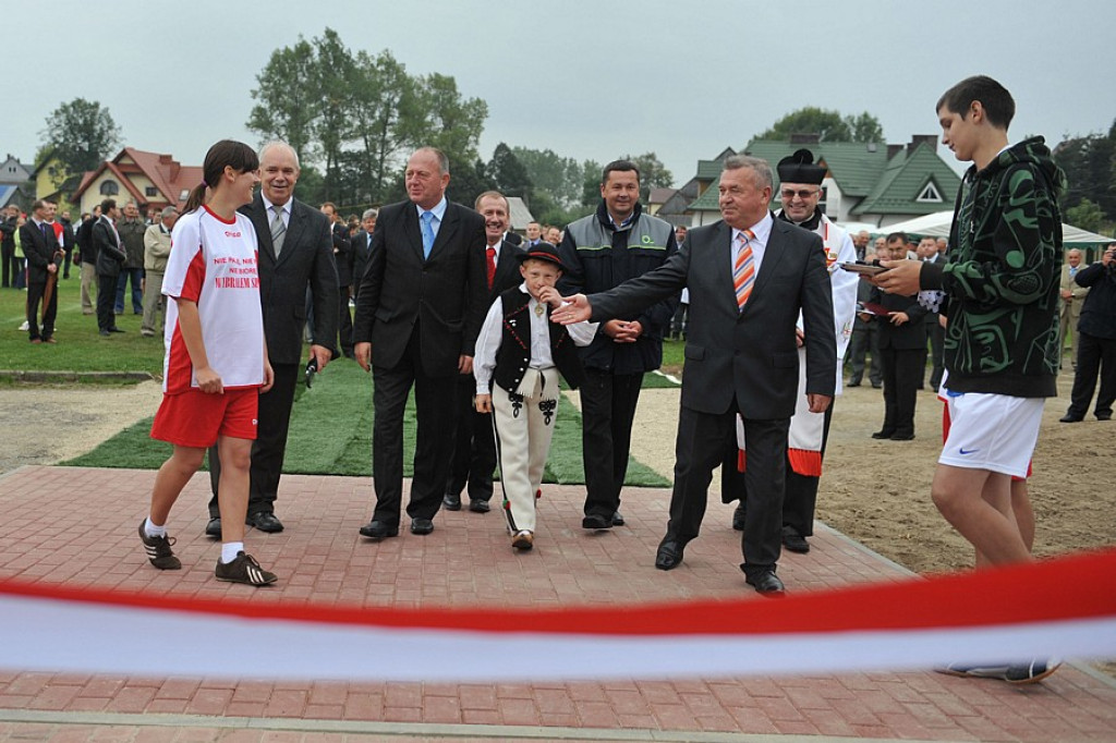 Jabłonka: Uroczystość otwarcia Orlika