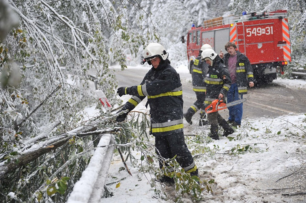 Pierwszy śnieg na Podhalu