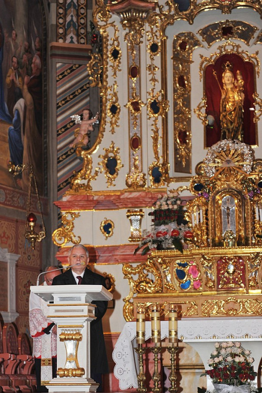 Prezydent Lech Kaczyński w Nowm Targu