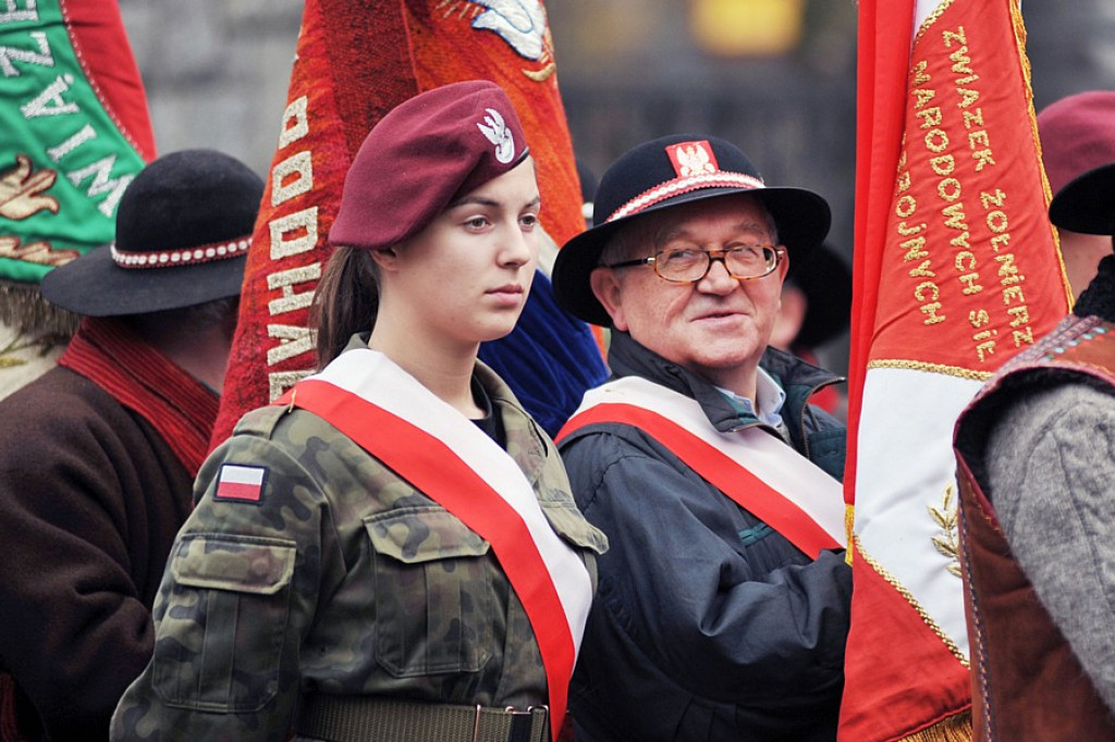Prezydent Lech Kaczyński w Nowm Targu