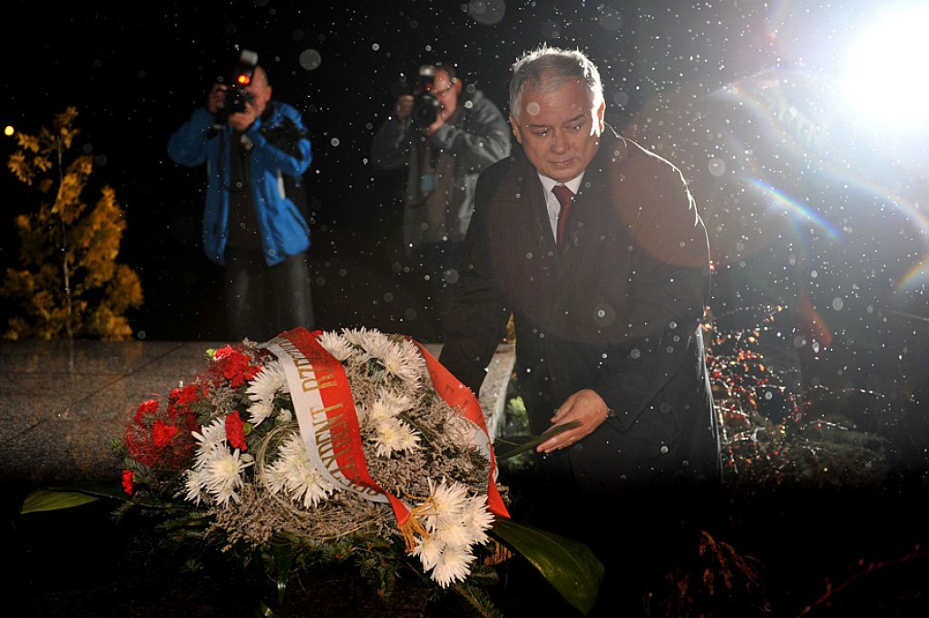 Prezydent Lech Kaczyński w Nowm Targu