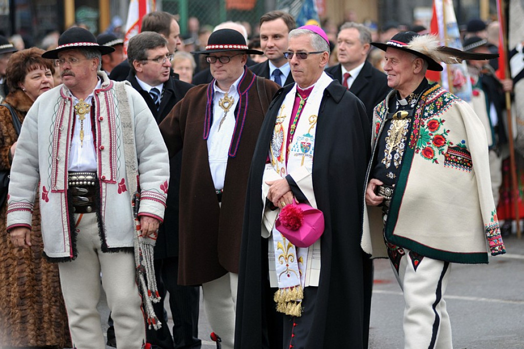 Prezydent Lech Kaczyński w Nowm Targu