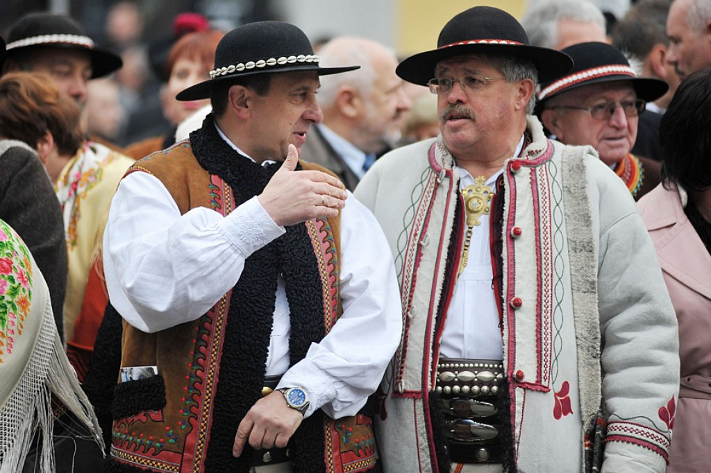 Prezydent Lech Kaczyński w Nowm Targu