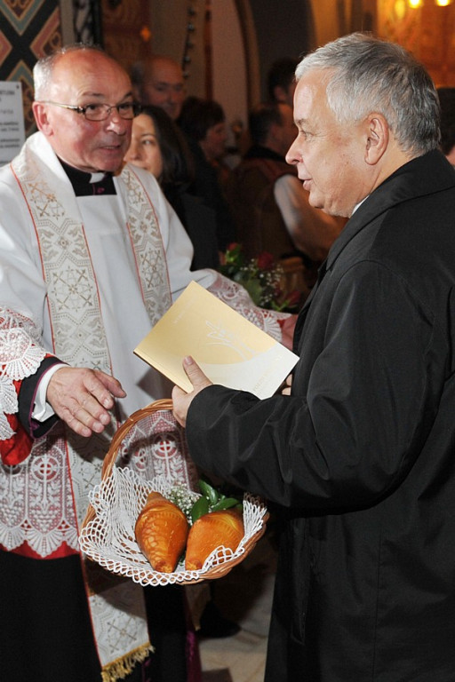 Prezydent Lech Kaczyński w Nowm Targu