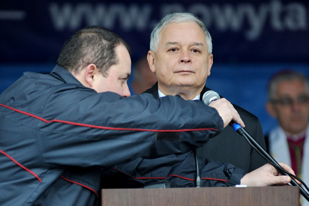 Prezydent Lech Kaczyński w Nowm Targu