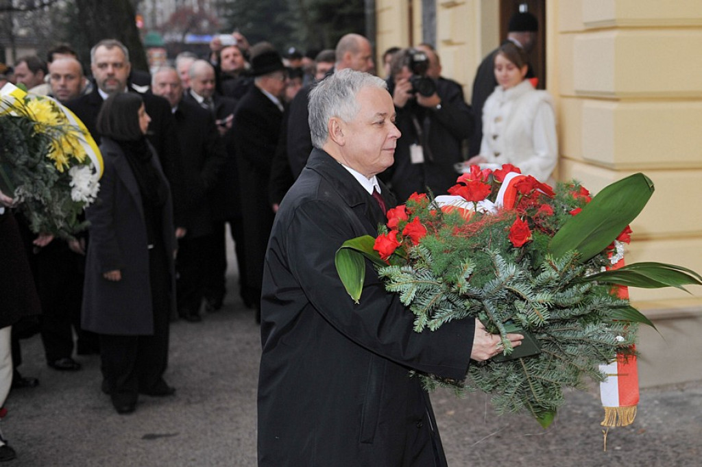 Prezydent Lech Kaczyński w Nowm Targu