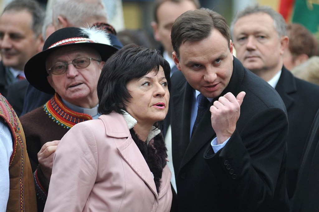 Prezydent Lech Kaczyński w Nowm Targu