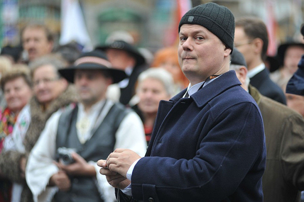 Prezydent Lech Kaczyński w Nowm Targu
