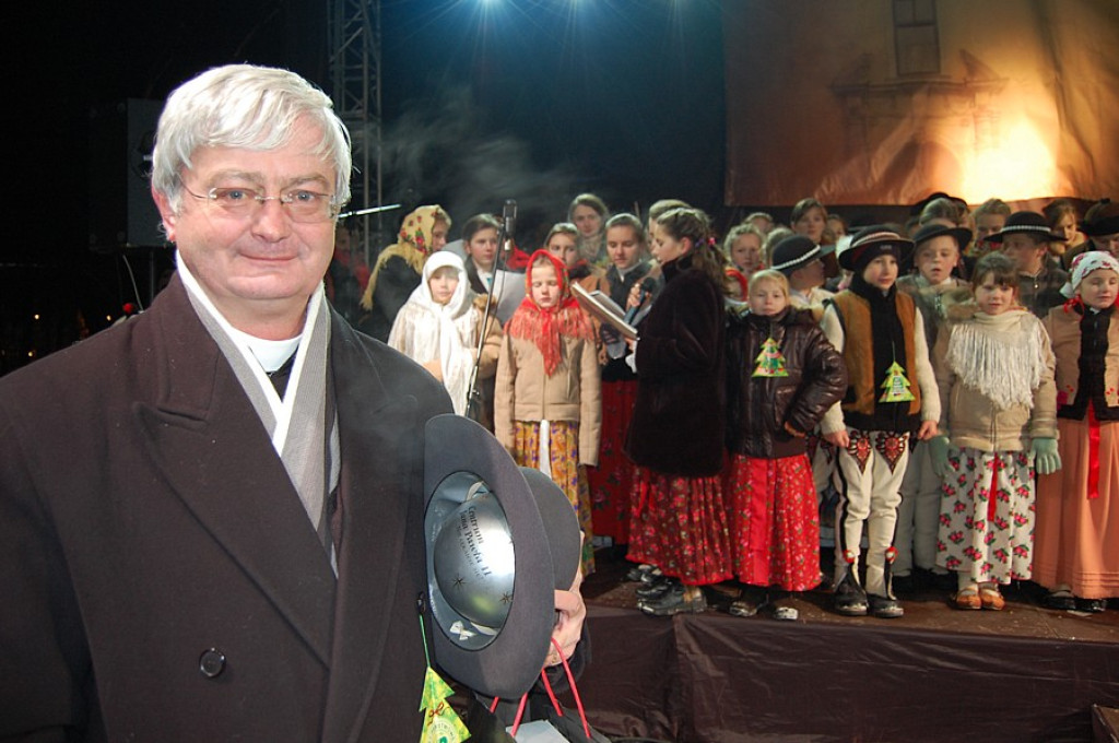 Choinka od górali pod Oknem Papieskim
