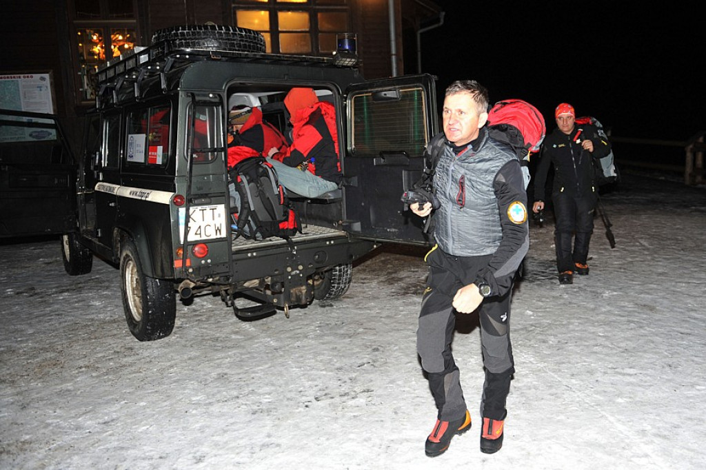Lawina pod Rysami