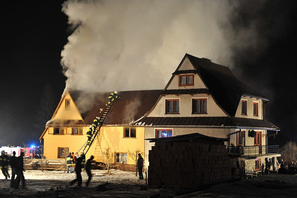 Pożar w Czerwiennem