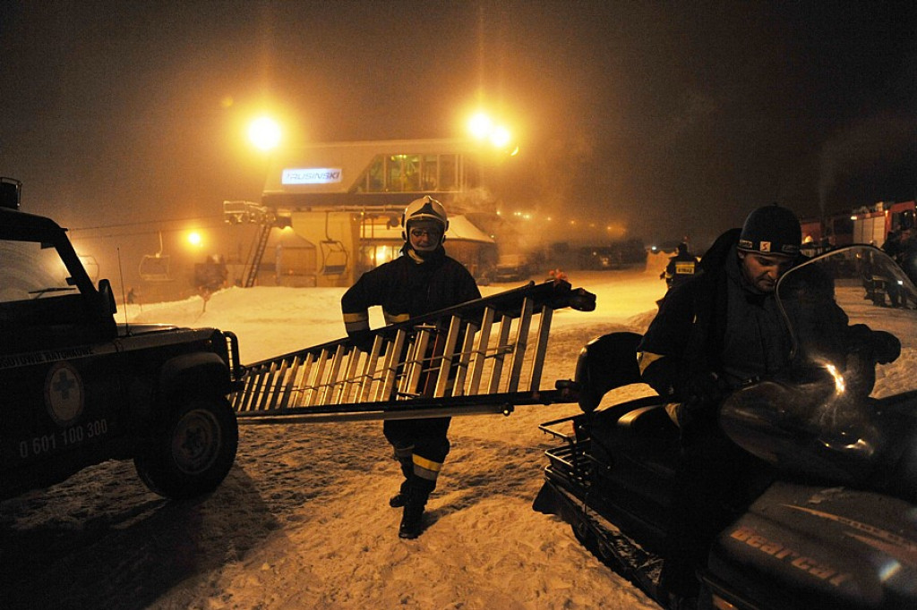 Rusin Ski: Nocna akcja ewakuacyjna narciarzy