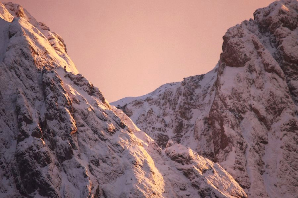 Tatry przed i po halnym